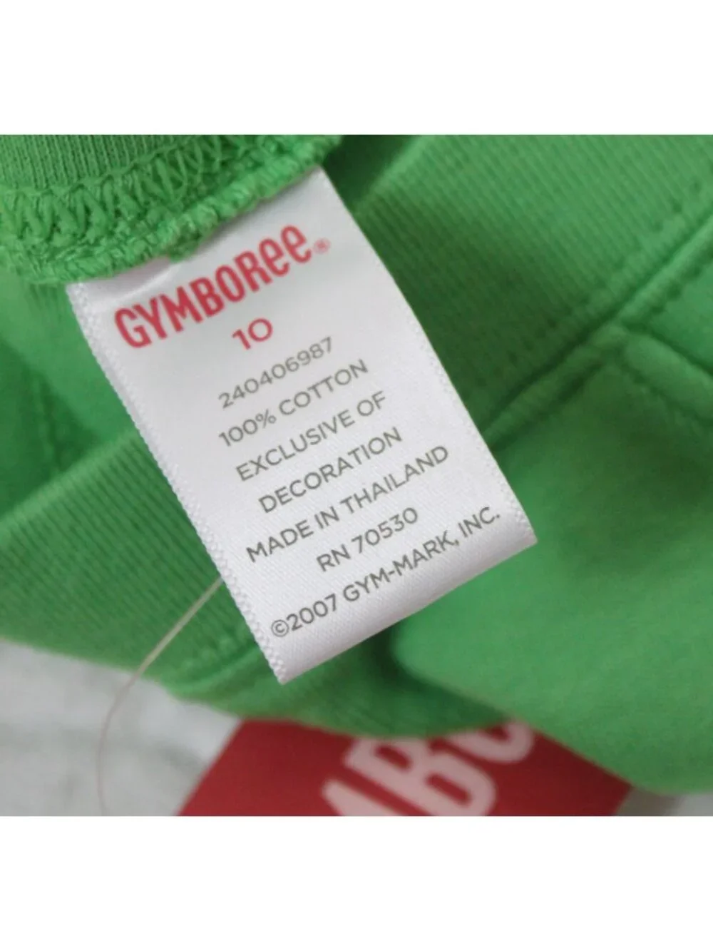 2008 Gymboree Tennis Match Green Capri Pants sz 10 Cargo Pockets Bows Yoga Casua